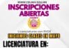 Centro Educativo Universitario Siglo XXI – Ceuniv.𝗜𝗡𝗦𝗖𝗥𝗜𝗣𝗖𝗜𝗢𝗡𝗘𝗦 𝗔𝗕𝗜𝗘𝗥𝗧𝗔𝗦