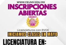 Centro Educativo Universitario Siglo XXI – Ceuniv.𝗜𝗡𝗦𝗖𝗥𝗜𝗣𝗖𝗜𝗢𝗡𝗘𝗦 𝗔𝗕𝗜𝗘𝗥𝗧𝗔𝗦