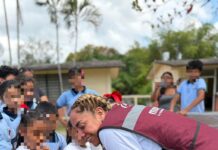 Refuerza Ingrid Calderón compromiso con la educación en el Ejido Cuauhtémoc INGRID CALDERON