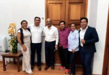 REFUERZAN GESTIONES PARA EL DESARROLLO DE NANCHITAL EN REUNIÓN CON EL SECRETARIO DE GOBIERNO