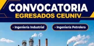 🚨 CEUNIV ABRE CONVOCATORIA LABORAL PARA EGRESADOS DE INGENIERÍA INDUSTRIAL Y PETROLERA