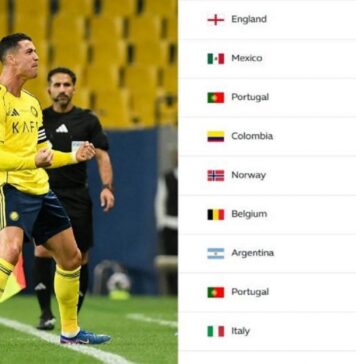 Julián Quiñones al tú por tú con Cristiano Ronaldo por liderato de goleo individual