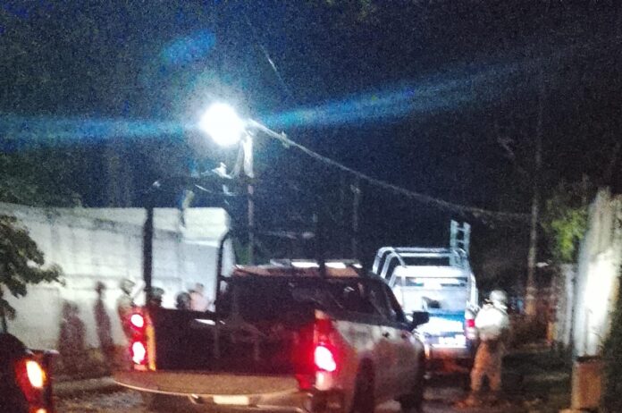 Camaras de seguridad retiradas en las Choapas
