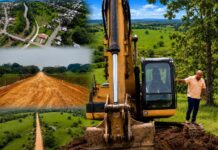 Chucho Uribe destaca experiencia en obra pĂşblica y asegura que su gobierno trabaja con hechos en Las Choapas