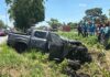 TrĂĄgico accidente en la VillahermosaâCĂĄrdenas: Volcadura de camioneta deja un fallecido