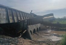 🚨 Descarrila tren de Ferromex en Sonora; derrame químico moviliza a autoridades ambientales