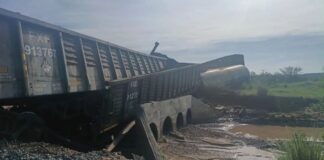 🚨 Descarrila tren de Ferromex en Sonora; derrame químico moviliza a autoridades ambientales