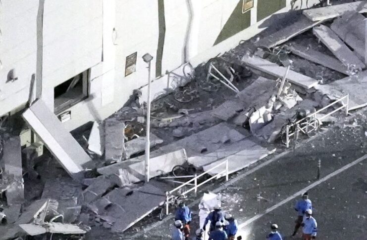 🚨 Devastador terremoto de 7.1 sacude el sur de Japón; reportan heridos, graves daños y explosión en un centro comercial