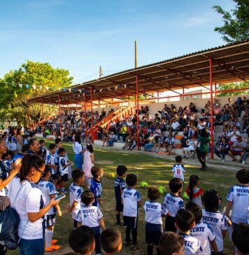 Inauguran Escuela Municipal de Futbol Infantil y Juvenil en Nanchital