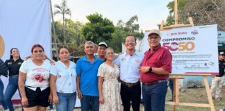 ¡Compromiso cumplido! Con el programa 5050, la pavimentación de la calle Del Kínder será una realidad en Agua Dulce: Ángel Delgado