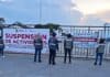 Le suspenden actividades al alcoholera de Nopaltepec por presuntas irregularidades tras mortandad de peces