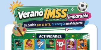 Abren inscripciones para el Curso Vacacional Recreativo 2026 el IMSS Veracruz Sur