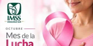 IMSS VERACRUZ SUR LLAMA A PREVENIR Y DETECTAR A TIEMPO EL CÁNCER DE MAMA