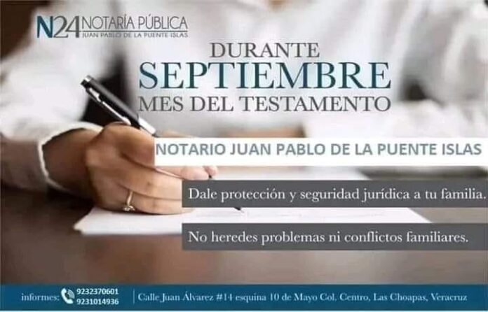 NOTARIA 24 DE LAS CHOAPAS