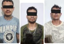 Detienen a tres presuntos extorsionadores en Minatitlán; aseguraron armas de fuego