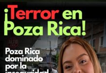 FAMILIARES Y AMIGOS PIDEN EL REGRESO CON VIDA DE JULIETH ESBEYDI, JOVEN ESTUDIANTE PRIVADA DE SU LIBERTAD EN POZA RICA