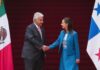 🇲🇽 PRESIDENTA CLAUDIA SHEINBAUM RECIBE EN PALACIO NACIONAL AL PRESIDENTE DE PANAMÁ, JOSÉ RAÚL MULINO QUINTERO