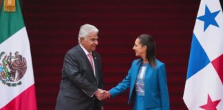 🇲🇽 PRESIDENTA CLAUDIA SHEINBAUM RECIBE EN PALACIO NACIONAL AL PRESIDENTE DE PANAMÁ, JOSÉ RAÚL MULINO QUINTERO