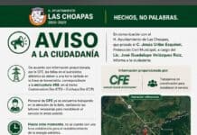 ⚡️ FALLA EN TORRE DE TRANSMISIÓN DEJA SIN LUZ A LAS CHOAPAS; CFE YA TRABAJA EN LA REPARACIÓN