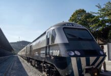 Tren interoceánico en el Ejido El Túnel deja a un hombre herido de gravedad