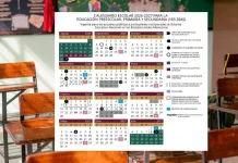 📚 SEP publica el calendario escolar 2026-2027; clases iniciarán el 31 de agosto