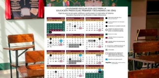 📚 SEP publica el calendario escolar 2026-2027; clases iniciarán el 31 de agosto