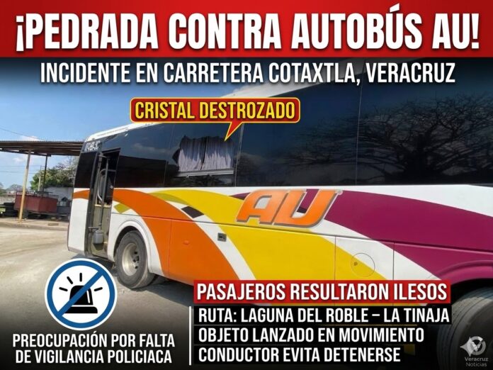 AUTOBUS AU VANDALIZADO
